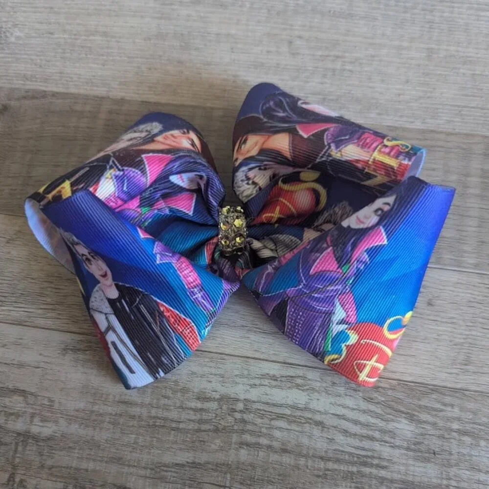 Disney Descendants Hair Bow – 5.5” x 4.5”